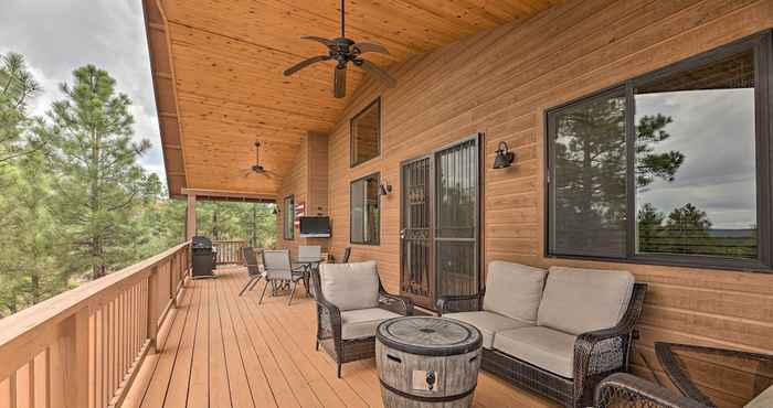 Others Dog-friendly Show Low Cabin w/ Deck & Views!