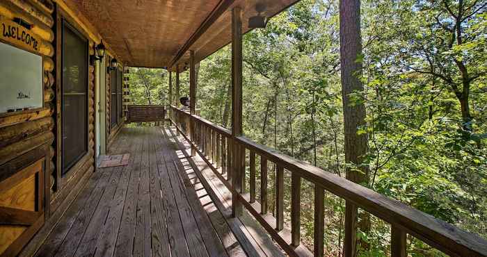 Lainnya Eureka Springs Studio w/ Deck, Views & Bbq!