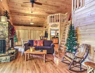 Lainnya 2 Private Sevierville Cabin w/ Mountain Views & Loft