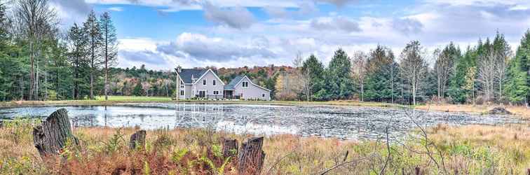 Lainnya Spacious & Secluded Forksville Home: Fire Pit