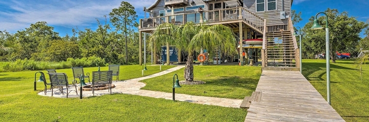 Lainnya Spacious & Secluded Stilt Home on Fontaine Reserve