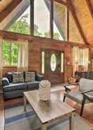 Primary image Lush Benton A-frame Cabin w/ Hot Tub & Deck!