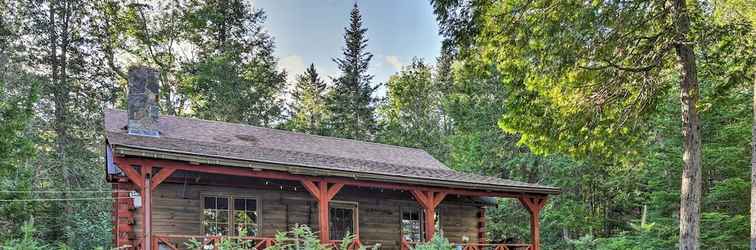 Lainnya Lakeside Livin: Cozy Cabin Steps to Sebec Lake!