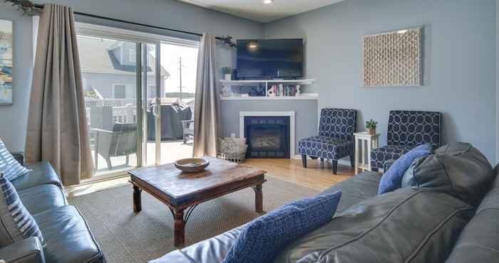 Lainnya Idyllic Ocean Block Bethany Beach Retreat w/ Views