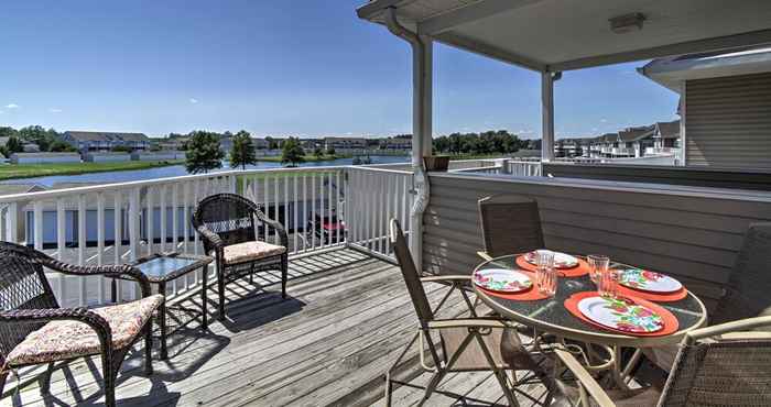 Lain-lain Ocean View Condo by Bethany Beach w/ Balcony!