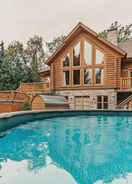 Imej utama Harfang 51 - Stunning log Cottage With Private hot tub Pool and Scandinavian dry Barrel Sauna