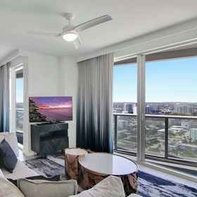 Primary image 1 Sapphire Suite Beachfront, Gym + Pool!, Marriott's Harbor Beach Resort & Spa Hotels