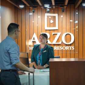 Reception 1 ARZOホテルプレミア, ポブラシオン ホテル