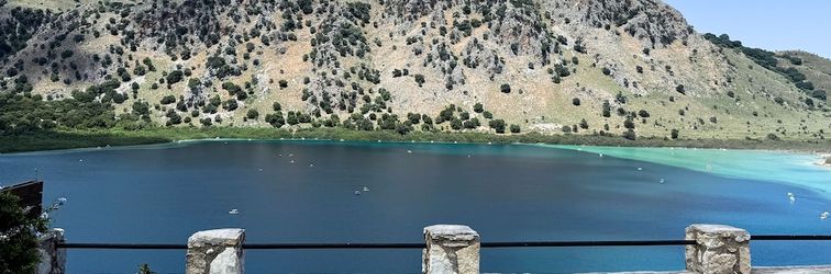 其他 Linda's Villa In Unrivalled Position in Kournas - Amazing View!