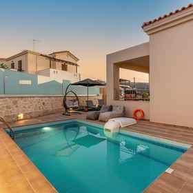 Primary image 1 Villa Ismini 3 Bedrooms With Pool , sea View and E-car Charger, Arkadi Monastery Hotels
