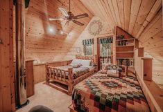 Others 6 11sl - Wi-fi - No Pets Log Cabin - Sleeps 7 2 Bedroom Cabin by Redawning