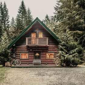 Primary image 1 11sl - Wi-fi - No Pets Log Cabin - Sleeps 7 2 Bedroom Cabin by Redawning, Khách sạn Whatcom County