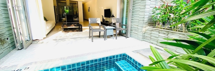 Lainnya Beachfront 2br 2bath Apartment Private Plunge Pool 50 Meter to Naithon Beach