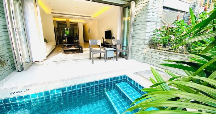 อื่นๆ Beachfront 2br 2bath Apartment Private Plunge Pool 50 Meter to Naithon Beach