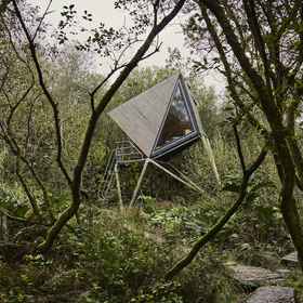 Primary image 1 K3 Kudhva Treehouse Cabin in Tintagel, Deviock Hotels