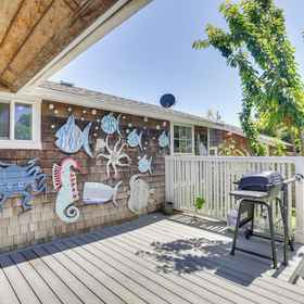 Interior1林肯市海岸住宅,設有寬敞的露台!,Roads End State Recreation Site飯店