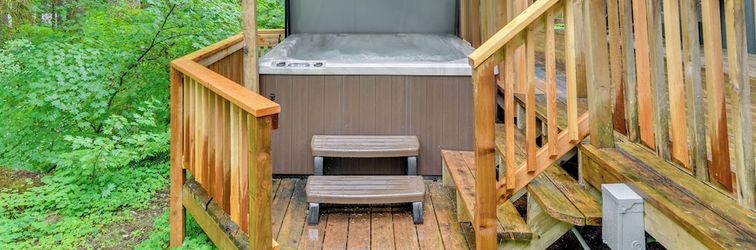 其他 Peaceful Mt. Hood Cabin w/ Hot Tub & Fire Pit!