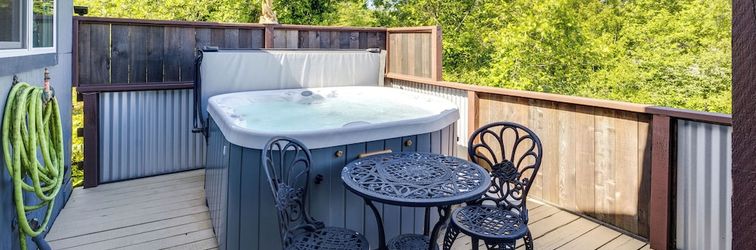 其他 Hot Tub, Grill & Views: Waldport Getaway!