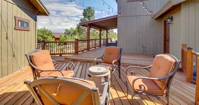 Others Family Home in Heber-overgaard w/ Deck & Views!