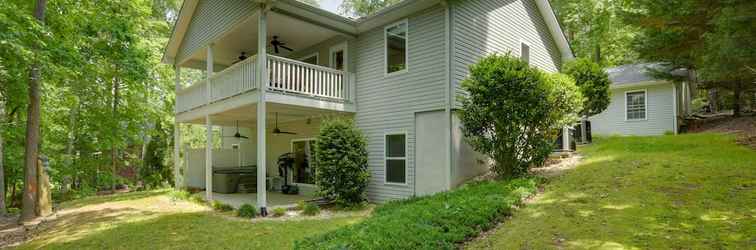 Others Lake Hartwell Vacation Rental w/ Dock & Hot Tub!