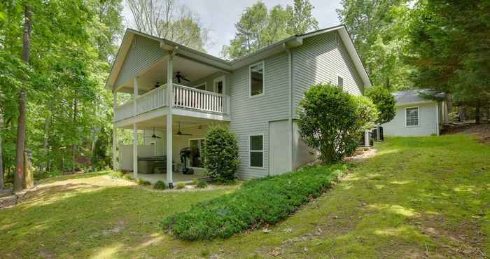 Others Lake Hartwell Vacation Rental w/ Dock & Hot Tub!