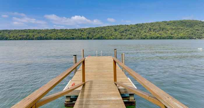 Others New Milford Lakefront Home: Deck, Pool & Dock!