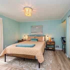 Interior1塞奎姆逃逸,附燃氣烤架和甲板,步行至海灘,新邓杰内斯灯塔飯店