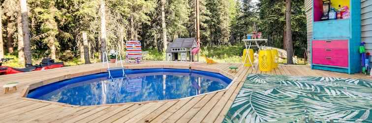 Others Delta Junction Rental w/ Private Pool & Hot Tub!
