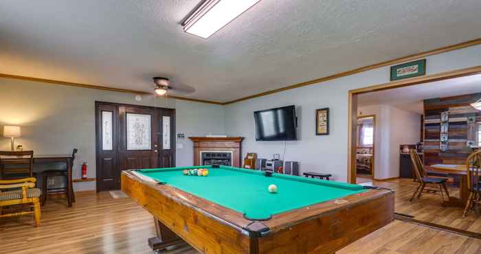 Others Charming Kaw Lake Country Home w/ Game Room!