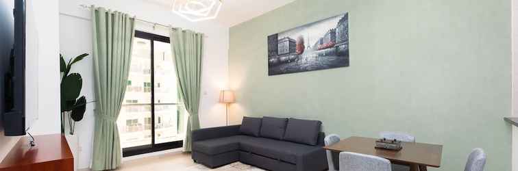 Lain-lain Urban Caves - Chic Apartment With Balcony Near The Walk JBR