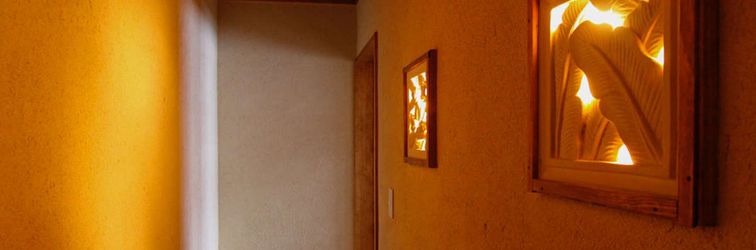 Lobby KUNUGI is a Modern Asian Resort Style Guest House