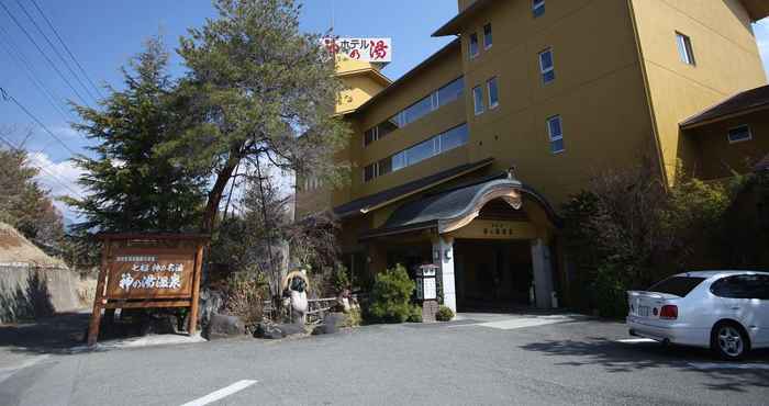 Bangunan hot spring of 11 kinds of in hotel who night view of Kofu