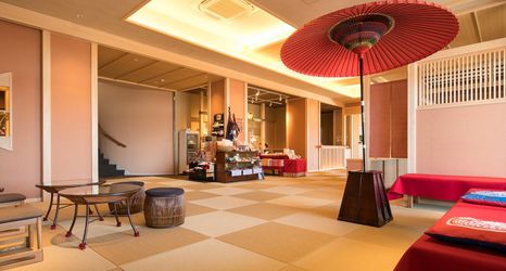 ロビー 2 Kadaawashima Onsen Osakaya Hiina no yu