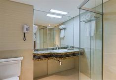 객실 내 욕실 3 Hotel Golden Park Internacional Foz & Convenções By Nacional Inn