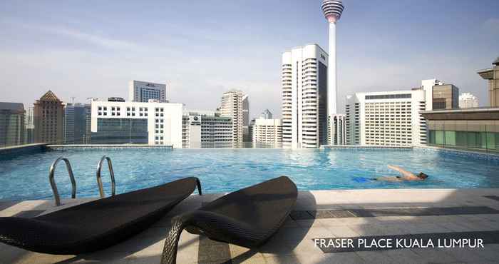 Swimming Pool KLCC Suites by Plush