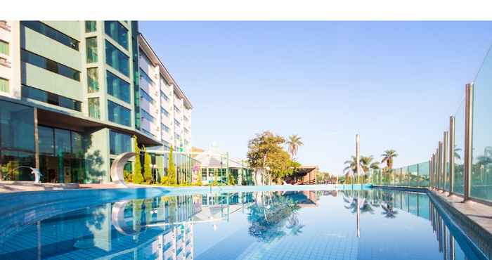 Kolam Renang Thermas All Inclusive Resort Pocos de Caldas