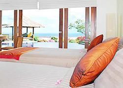 침실 4 Ocean View Frangipani Villa And Spa