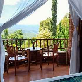 Bedroom 1 Karang Sari Guesthouse & Restaurant, Hotel Pura subak gunung sari