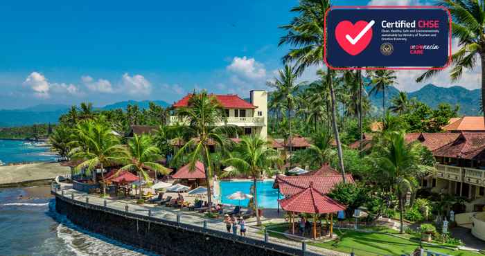 Bên ngoài Bali Palms Resort Candidasa