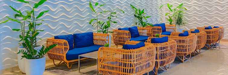 Lobi Hotel FortunaGrande Malioboro Yogyakarta By Fosia Hotels