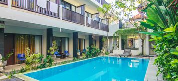 Kolam Renang 3 The Kubu Hotel