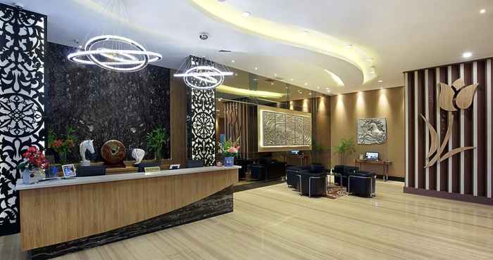 Lobi Galaxy Hotel Banjarmasin 