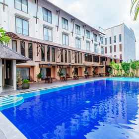Swimming Pool 1 Hotel Grand Santhi, Denpasar Hotels