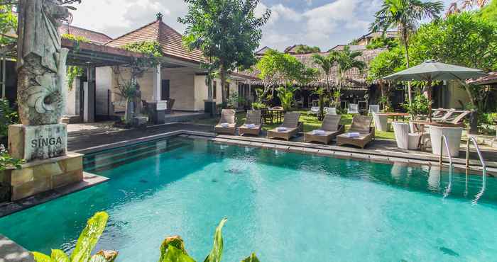 Swimming Pool Jimbaran Lestari Hotel & Residence-Spa