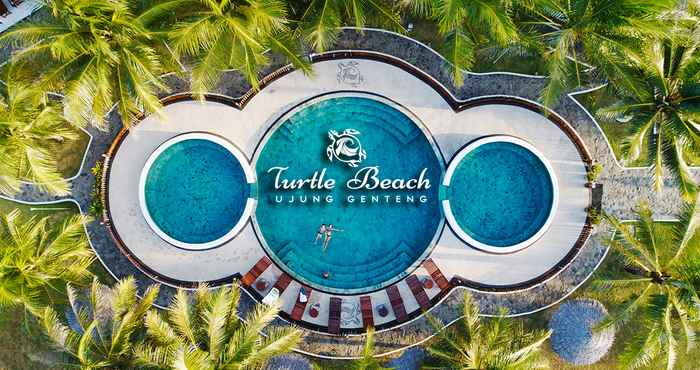 สระว่ายน้ำ Turtle Beach Ujung Genteng