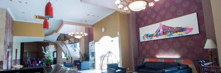 Lobby Karang Setra Hotel & Cottages 