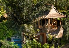 外部的 3 Pondok Sebatu Villa