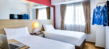Bedroom 3 Monoloog Hotel Pasar Baru
