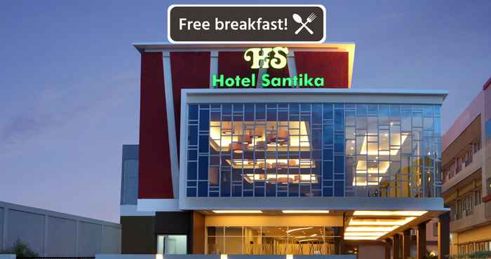 Bên ngoài Hotel Santika Bengkulu