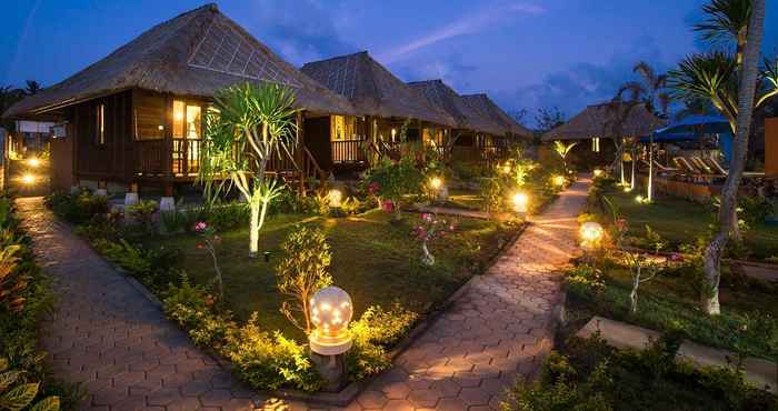 ห้องนอน Laguna Reef Hut Lembongan